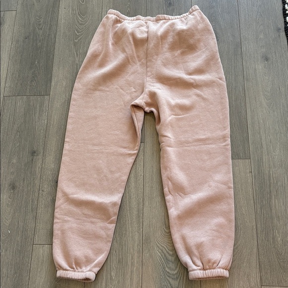 NUUDS Fleece Lined Cotton Jogger Sweats Lounge Pant Tan Brown Size XL - Picture 6 of 7